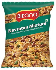 Bikano Navratan Mixture Namkeen, Packaging Type : Pouch