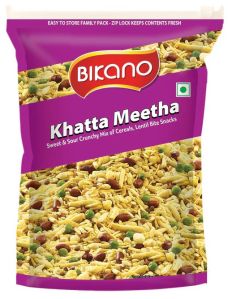 Bikano's Khatta Meetha Namkeen (400 Gm Pack of 3)