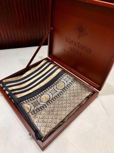 Vijaylakshmi Pure Banarasi Silk Handloom Uppada Saree with Maharani Blouse