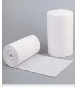 Plain 100gm Commercial Cotton Roll, Color : White