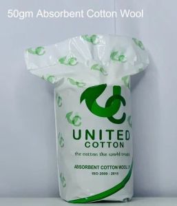 50gm Absorbent Cotton Wool Roll