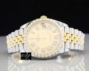 Luxury Jubilee Moissanite Diamond Wrist Watch