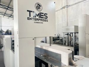 Times Enterprises Electric Mild Steel Paper Napkin Making Machine