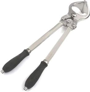 Stainless Steel Polished Burdizzo Castrator, Color : Silver