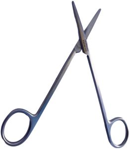 Polished RSC Stainless Steel Tonsil Scissor, Color : Silver