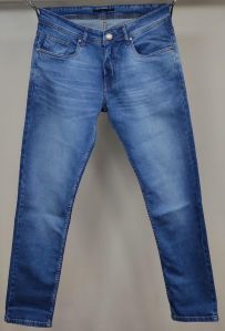 Blue Washed Jeans Mens