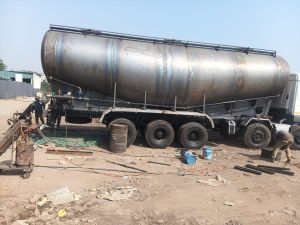 Cement Mixing MS Tanks