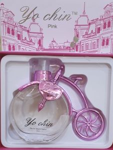 Yo Chin Cycle Eau De Perfume, Color : Light Pink, Form : Liquid