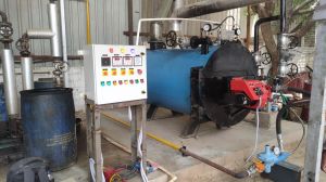 Electric Mild Steel Steam Boiler, Color : GREEN For HOT WATER