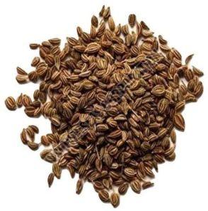 Organic Raw Ajwain Seeds, Color : Brown For Cooking