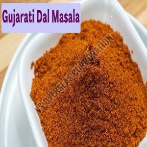 Blended Gujarati Dal Masala, Color : Brown, Form : Powder, Grade : Food Grade