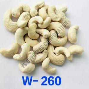 W260 Cashew Nuts, Color : White, Taste : Light Sweet For Human Consumption