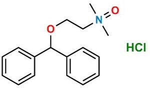 Diphenhydramine-n-oxide Hydrochloride, Form : Powder, CAS No. : 13168-00-8, Purity : Nlt 90%