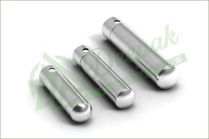 Polished Brass Hollow 16 AMP 5 Pin Set, Color : Silver For Fiting Uses