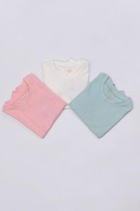 0-5 Year Girls Round Neck T Shirt