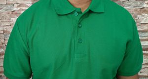 Printspot Printed Cotton Green Polo Tshirt M, XL, XXL, All