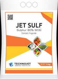 Jet Sulf Sulphar 80% WDG Contact Fungicide