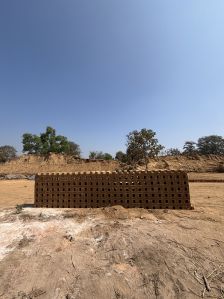 Polished Clay Red Brick 101, Shape : Square