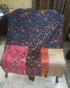 Fine Quality Kani Waves Printed Shawl 40x80 Inch