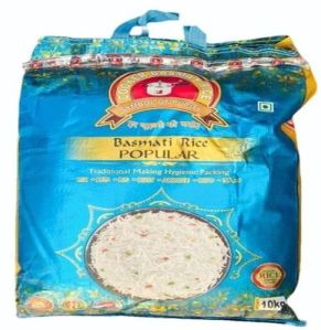 Popular Basmati Rice, Color : White, Packaging Size : 10Kg