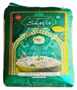 Shazia Sella Basmati Rice, Color : White, Packaging Size : 30 Kg