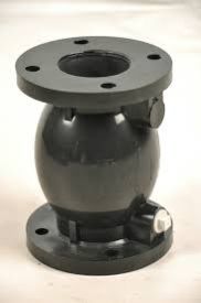 Coated Non Return Valve, Color : Black, Specialities : Durable