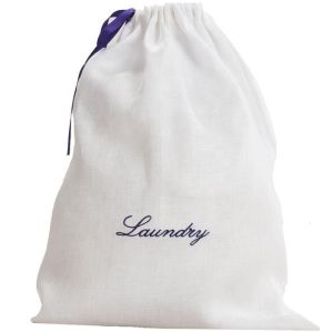 Printed Disposable Non Woven Laundry Bags, Color : White 8x7 Inch