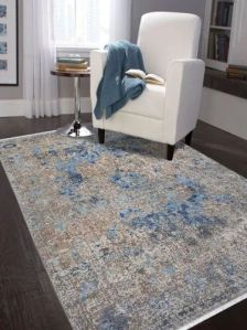 Bamboo Silk Rectangular Hand Knotted Carpet