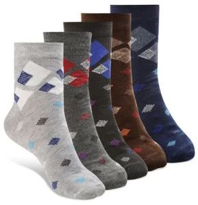 Fiinch Cotton Plain School Uniform Socks Multisizes