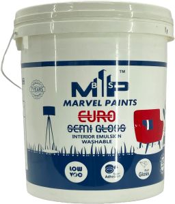 Marvel Paints 20L Euro Semi Gloss Interior Emulsion