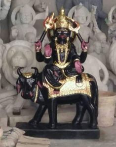 Marble Shani Dev Statue