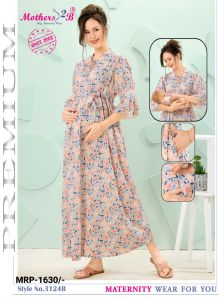 Maternity Feeding Gown