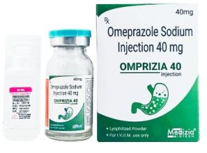 Omeprazole Sodium 40 Mg Injection