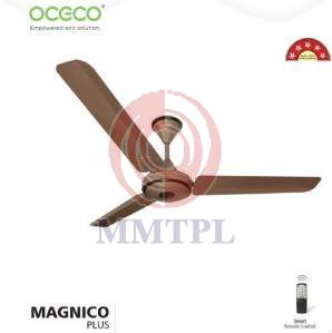 Oceco Magnico Plus Ceiling Fan, For Air Cooling, Blade Type : Aluminium Powder Coated