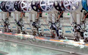 Electric Dual Sequin Embroidery Machine For Textile Industry