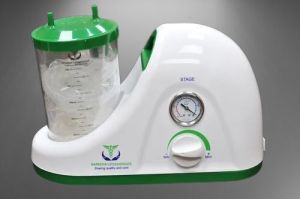 50 Hz PVC Automatic Portable Suction Machine, Color : Green White