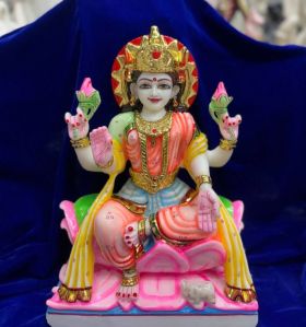 Maa Laxmi Marble Statue