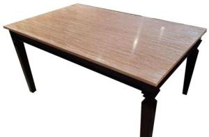 Brown Dining Acrylic Solid Surface Table For Home