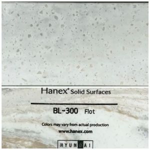 Hanex Flot Acrylic Solid Surface Sheet