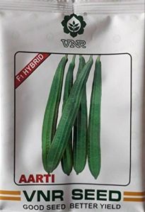 Natural VNR Aarti F1 Ridge Gourd, Color : Green