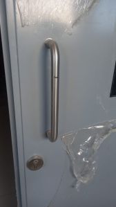 Keyur Stainless Steel Finished S.S.304 Clean Room Door Hardware, Color : Silver