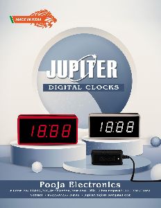 J101 Advance Golden LED Digital Clock