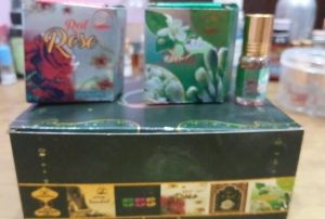 Samrat 3ml Rollon Perfume Packaging Box, Bottle Shape : Round