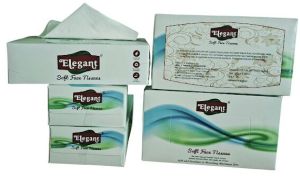 Square Elegant Soft Face Tissue, For Home, Hotel, Restaurant, Feature : Eco Friendly