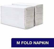 Cotton M Fold Napkins, Color : White, Packaging Type : Paper Box