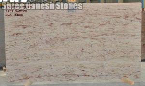 Bush Hammered Ivory Brown Granite Slabs, For Countertop, Flooring, Hardscaping, Size : Multisizes