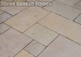 Polished Kota Brown Paving Stone, For Bathroom, House, Kitchen, Size : 2.5x2.5feet, 2x2feet, 3x3feet