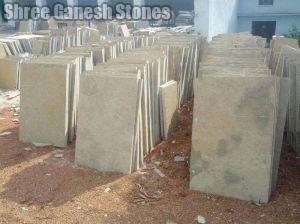 Granite Polished Tandur Yellow Limestone, For Hotel, Kitchen, Office, Restaurant, Pattern : Plain