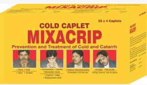 Cold Caplet Mixagrip Capsules