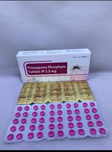 Primaqaine Phosphate Tablets IP 2.5 Mg, Form : Tyabalet